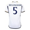 Maillot de Supporter Real Madrid Bellingham 5 Domicile 2023-24 Pour Homme